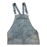 Isabel Maternity by Ingrid & Isabel Denim Shortall size 6 Blue Overall Shorts Photo 1
