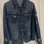 Boutique  Blue Jean Jacket Light Wash Photo 0