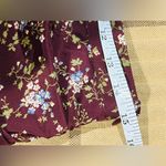 Veronica Beard  Silk Taras Merlot Multi Floral Mini Skirt 8 Photo 8