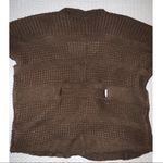 Nine West Brown Sleeveless Tie Waist Cardigan Photo 3