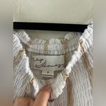 Vintage Havana  Striped Off Shoulder Romper sz S Photo 6