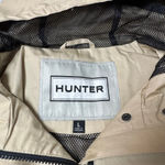 Hunter NWOT Utility Jacket L Beige Black Photo 2