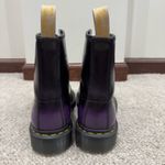 Dr. Martens  1460 Vegan Size 7 Eye Boots- Black/Rich Purple Photo 2