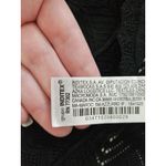 ZARA  Black Viscose Open Knit Tank Top Stretch Soft Sz S Photo 8