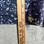 Zara Trafaluc TopWomens Patchwork Knit Long Sleeve Top Multicolor Boho Size S‎ Red Photo 6