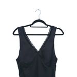 American Eagle Babydoll Fairy Lace Slip Dress Large Black Whimsigoth Cottagecore Photo 4