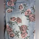 Vintage America Women Floral Boho Cottagecore Skinny Bestie Jeans Sz 8 / 29 Blue Photo 1