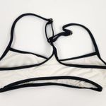 l*space L* Pamela Bikini Top Racerback in Cream Black Size Medium NWT Photo 3