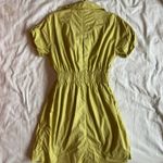 CAbi  Green Safari Trench Coat Dress Size Medium Photo 3