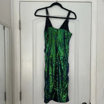 Grace Karin NWT  Sequin Sparkly Glitter Ruched Wrap V-neck Bodycon Dress Sz S Photo 9