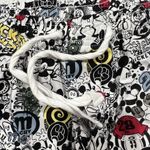 Disney Parks Sz S Mickey Mouse Pajama Pants All Over Print Cotton Lounge Pull On Photo 6