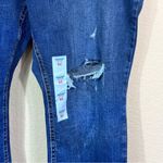 Old Navy NEW Plus Size Rockstar Super Skinny Mid Rise Jeans 26 Dark Wash Stretch Photo 2