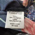 LPA  Button Up Midi Dress in Midnight Roses XL Photo 9