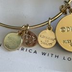 Disney x Alex and Ani Aladdin Genie Wish Granter Goldtone Bangle Bracelet Photo 8