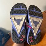 Under Armour Project Rock 5 "Girl Dad" Hoovr Training Shoes Pink Purple W9 Photo 5