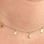 Gold Star Choker Photo 0