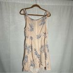 Sabo Skirt NWT Floral Print Unlined Floral Print Mini Dress Size Large Photo 1