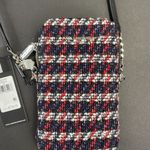 Karl Lagerfeld Tweed Crossbody Cellphone Bag Photo 1