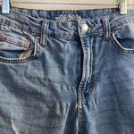 Wild Fable Womens High Rise Mom Denim Blue Jeans 6 Waist 28” 28x26 Distressed Photo 1