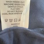 Quince Tencel Jersey Wrap Midi Dress Size XS Navy Blue Work Office Career Photo 9