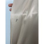 ZARA  Woman SS23 Tan Satin Effect Blend Drape Pareo Wide Leg Pants Ecru‎ Size L Photo 10