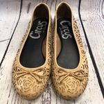 Circus by Sam Edelman Sam Edelman Nude Tan ballet laser cut Archer flats‎ Photo 1