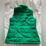 Charter Club Green Quilted Down Women's Vest Photo 5