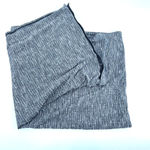 Lululemon Vinyasa Scarf Heathered Grey Snap Wrap Reflective Logo Unisex Shawl Photo 2