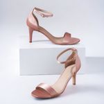 BHLDN Egret Heels In Pink Blush Size 8 Photo 28