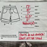 Free People Micro Shorts Plaid Trouser Shorts Summer Boho Medium Photo 10