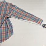 LL Bean Womens Colorful Plaid Madras Shirt LARGE PETITE Size undefined Photo 7