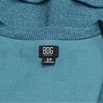 BDG  Urban Outfitters Teal Knit Three Quarter Sleeve Oversize Croptop Coastal S Photo 3