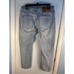 One Teaspoon Denim Joggers Medium Mid Rise Cropped Distressed Shabbies Photo 3