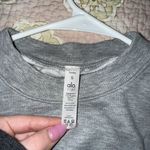 Alo Yoga Devotion Crop Pullover Fleece Top Photo 3