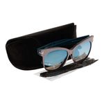 Tom Ford Purple Saskia Cat Eye Sunglasses Mirrored Blue Lens Designer TF330 Photo 2