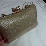 Elegant Gold and Silver Embellished Clutch with removable strap or handles Photo 3