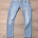 G-star Raw  distressed raw hem Lynn skinny jeans size 28 Photo 0