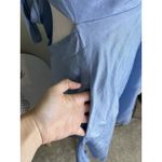 Lulus  Light Blue I'm Smitten Chambray Halter Tie babydoll Dress with Pockets Photo 4