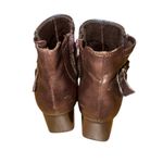 G.H Bass&Co Ankle Boots with Buckle Detail Brown Size 8.5 Photo 5
