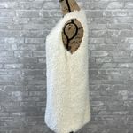 Maurice's  Cream Faux Fur Open Vest Photo 1