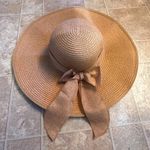 None Cute Boho sun hat with bow. OS Photo 1