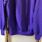 Jerzees FINAL MARKDOWN  Rich Purple sweatshirt large Photo 4