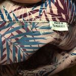 Vintage 70s leaves dressy blouse Size M Photo 1