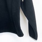 Lands' End Womens S Thermacheck 300 Fleece Jacket Black Full Zip Fall Gorpcore Photo 6