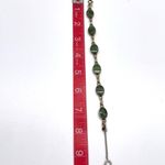 Vintage 12K GF Jade Bracelet Green Photo 1