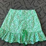 H&M Drawstring-Detail Skirt with Eyelet Embroidery Photo 2