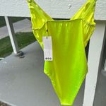 Nasty Gal  Neon Yellow Bodysuit Photo 1