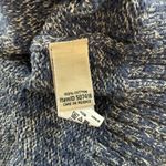 LL Bean Blue Cotton Ragg Funnelneck Pullover Tunic Sweater Size XL Photo 12