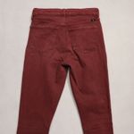 Lucky Brand  Red Ava Skinny Y2K Fringe Skater Girl Bella Swan Electric Punk 0/25 Photo 4