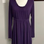 Soma  Live Lounge Wear Purple Knee Length Dress Nightshirt Gown Size Medium Photo 0